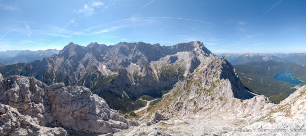 Panorama vom Großen Waxenstein