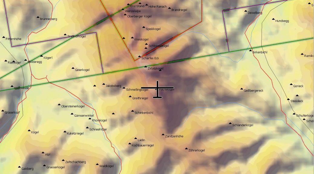 Darstellung in XCSoar