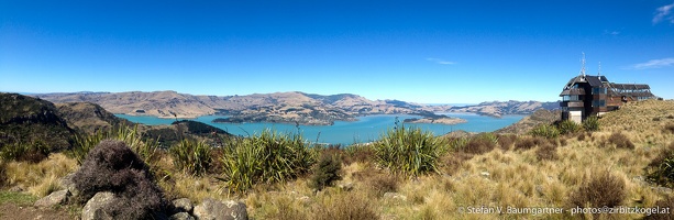 Panorama von der Christchurch Gondola
